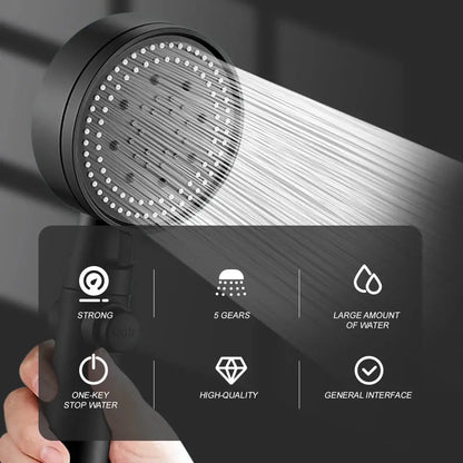 5-Function Shower Head Tranquil Shower LLC