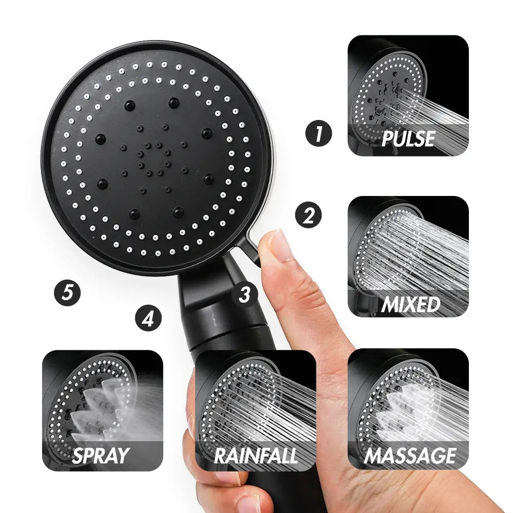 5-Function Shower Head Tranquil Shower LLC